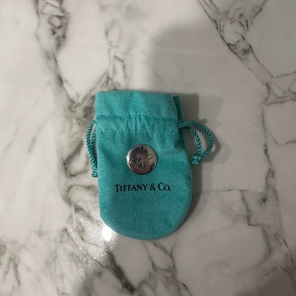 Tiffany & Co. Blue Jewelry Pouch